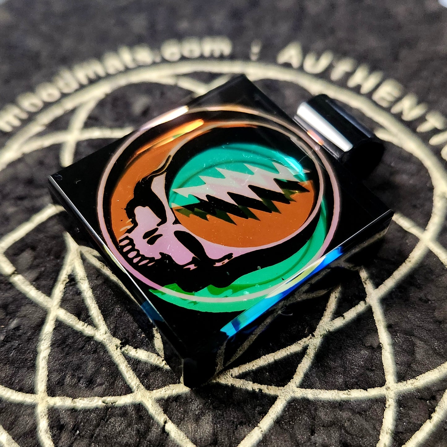 Barto Boro - Faceted Dichro Image Pendant - 2