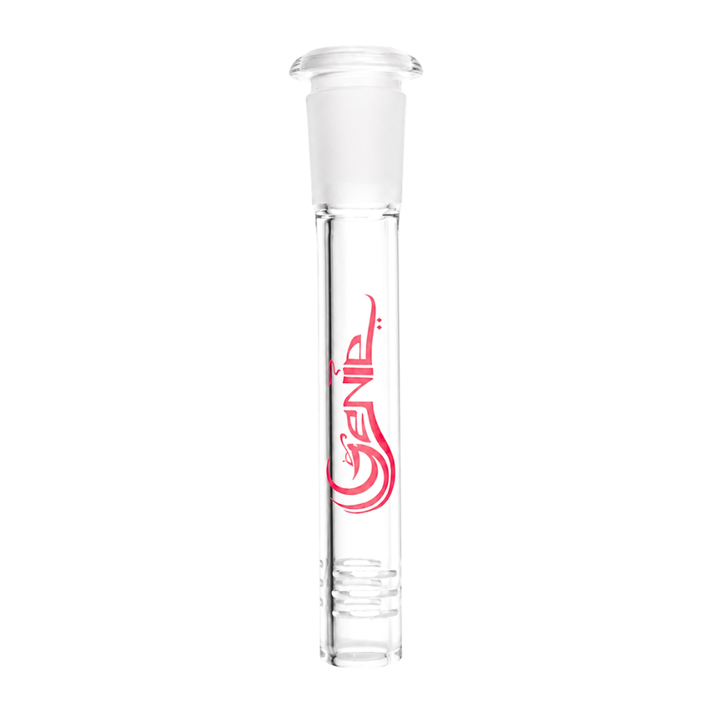 Genie - Flush Mount Glass Diffusing Downstem - 4.5 - Red