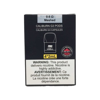Uwell - Caliburn G3 Pods (Pack of 4)