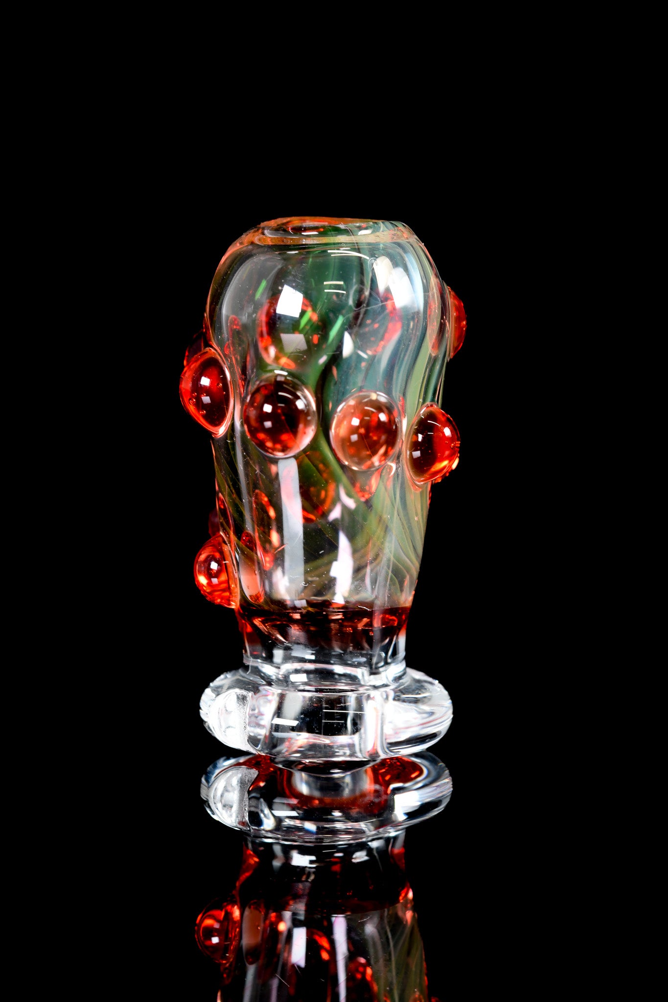Kitty Meow Glass - Fumed Pivot Top - 7