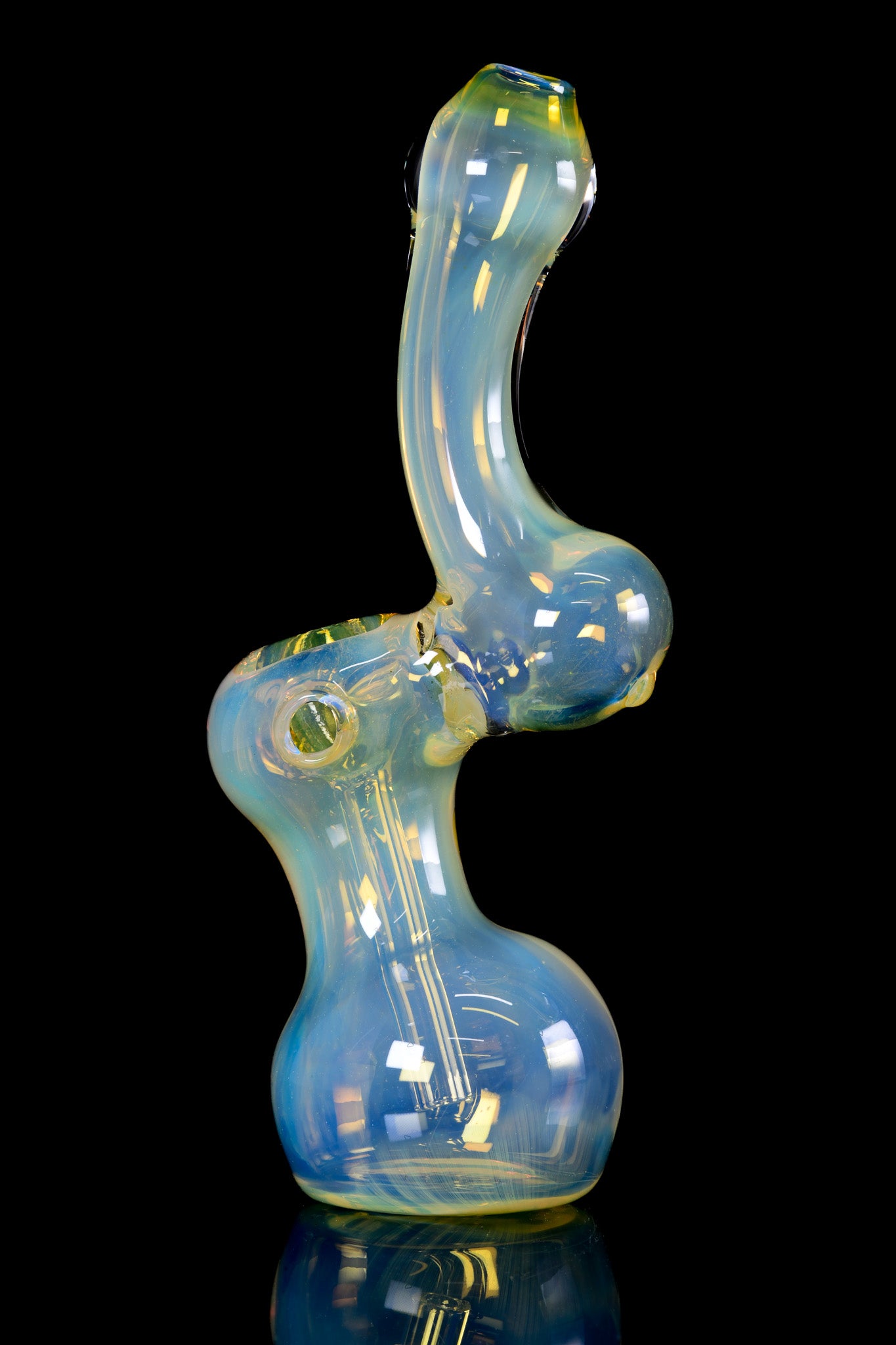Governmint Glass - Fumed Push Bubbler - 2