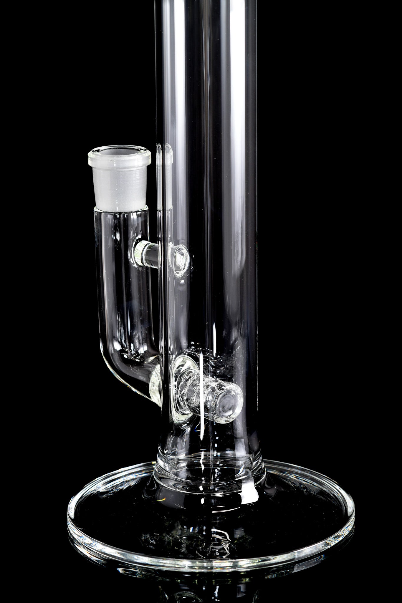 Green Belt Glass - Clear Stemline - 3