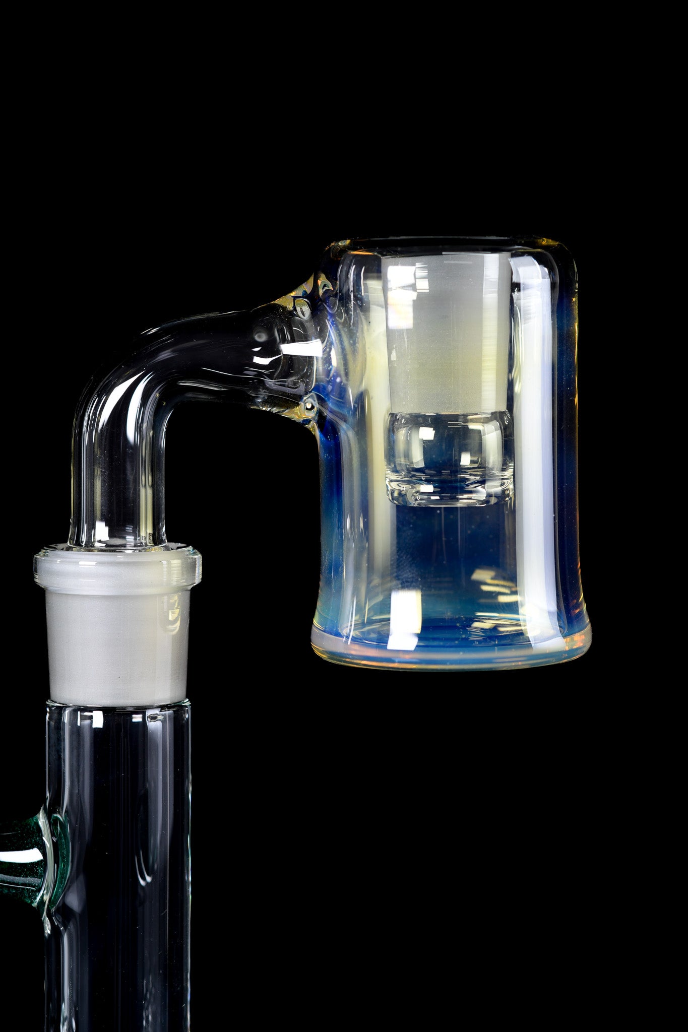 Green Belt Glass - 18mm 90° Fumed Dewar Ash Catcher - 4