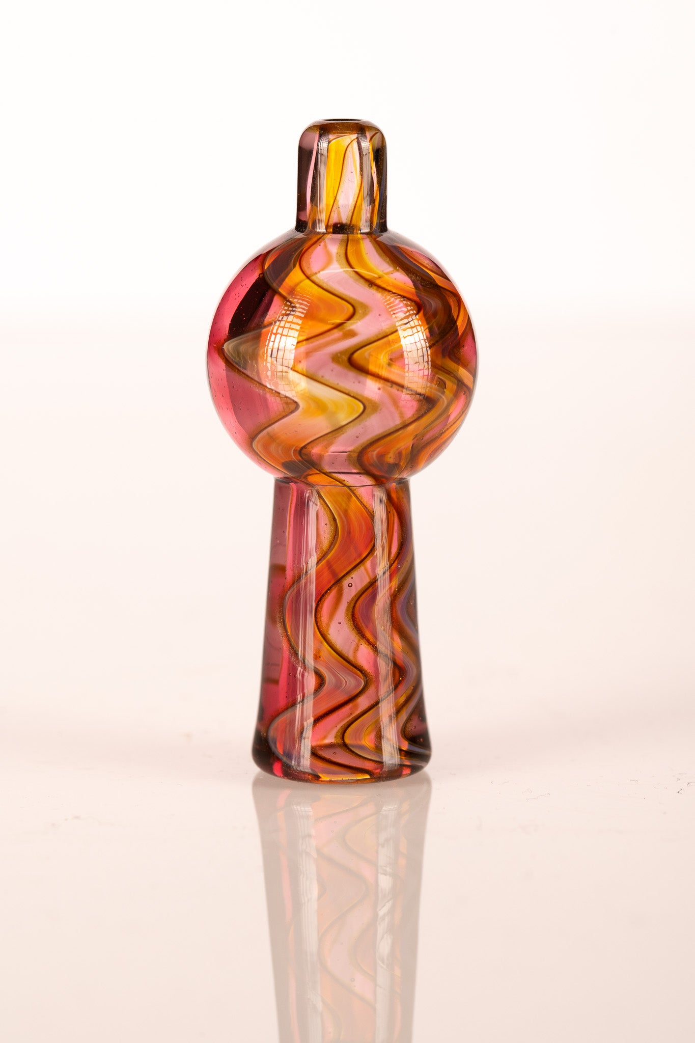 JS Glass - Worked Bubble Cap - 2