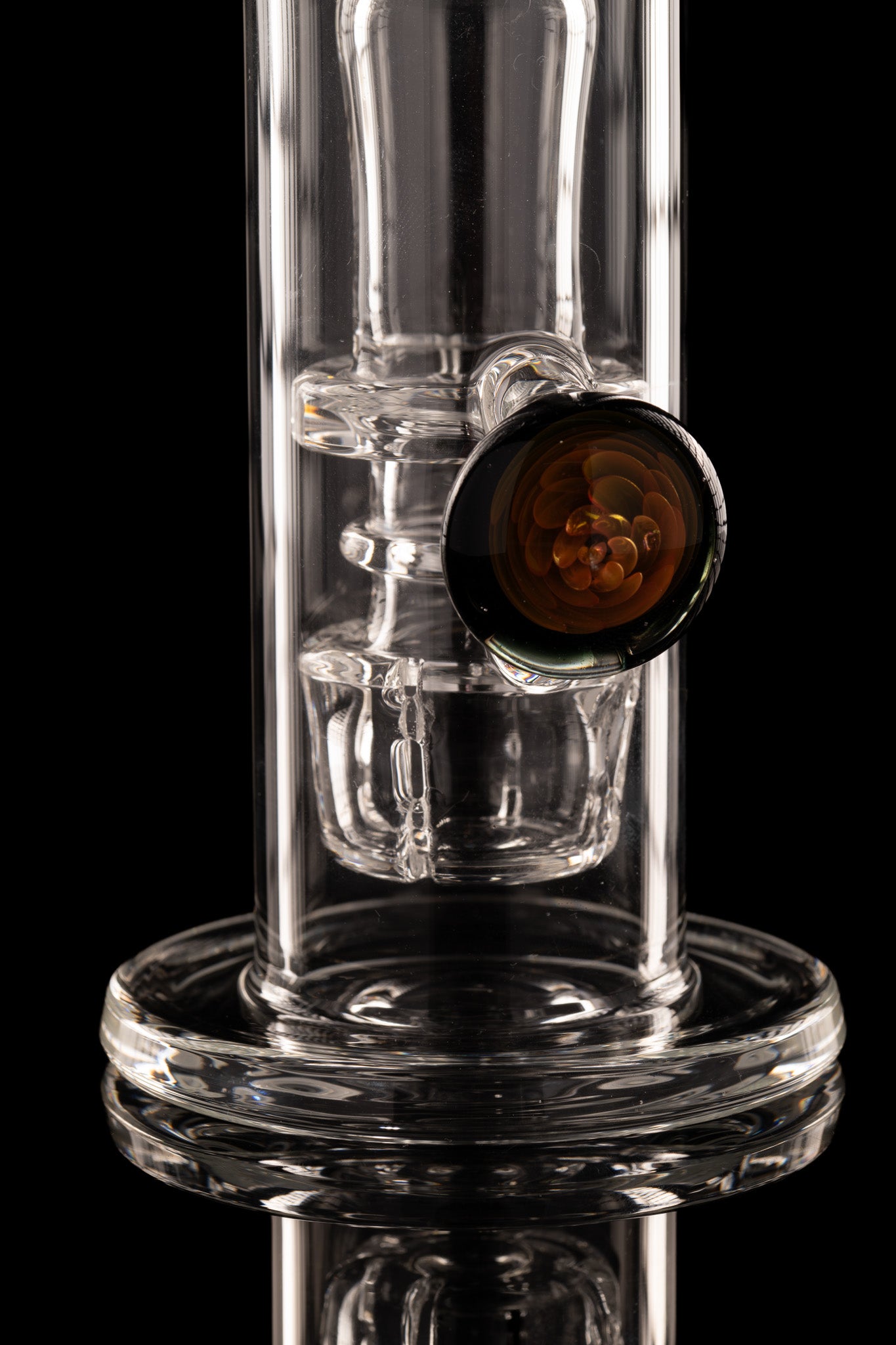 Disco Box Glass - 18mm Flower Tower - 3