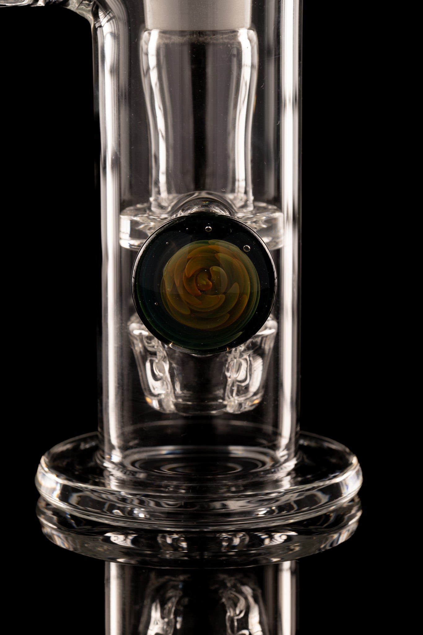 Disco Box Glass - 18mm Flower Tower - 6