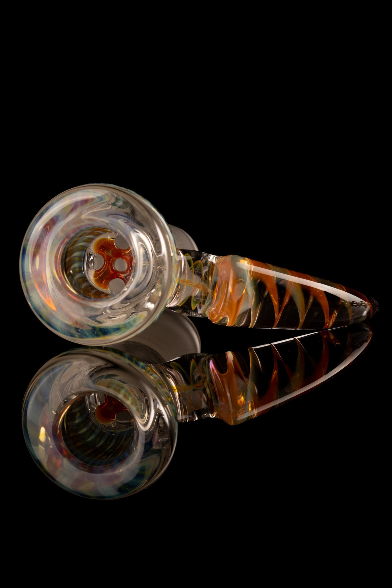 Jesse Who - 18mm 5 Hole Fumed Horn Slide - 5