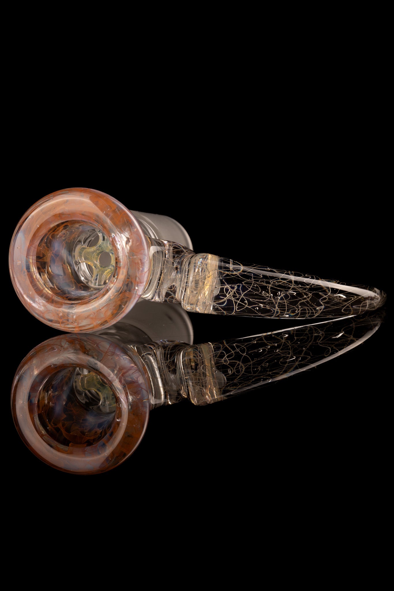 Jesse Who - 18mm 5 Hole Fumed Horn Slide - 8