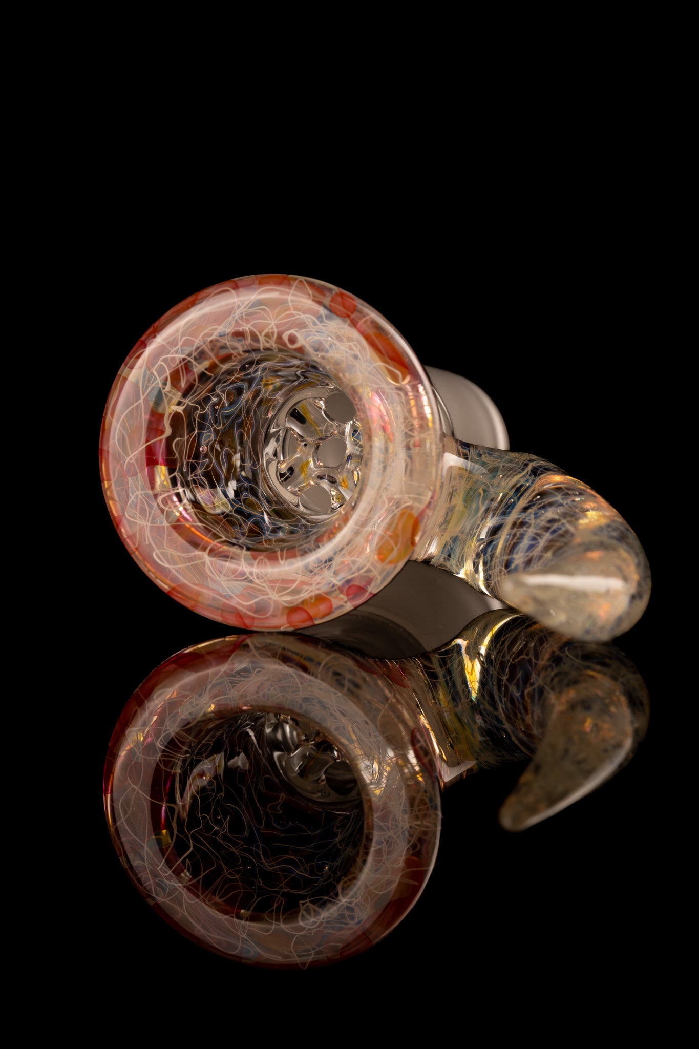 Jesse Who - 18mm 5 Hole Fumed Horn Slide - 11