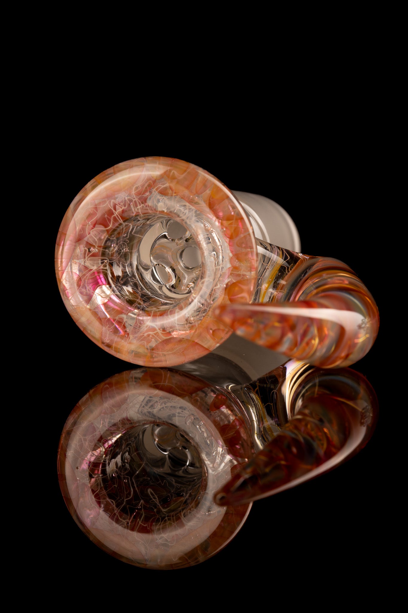 Jesse Who - 18mm 5 Hole Fumed Horn Slide - 13