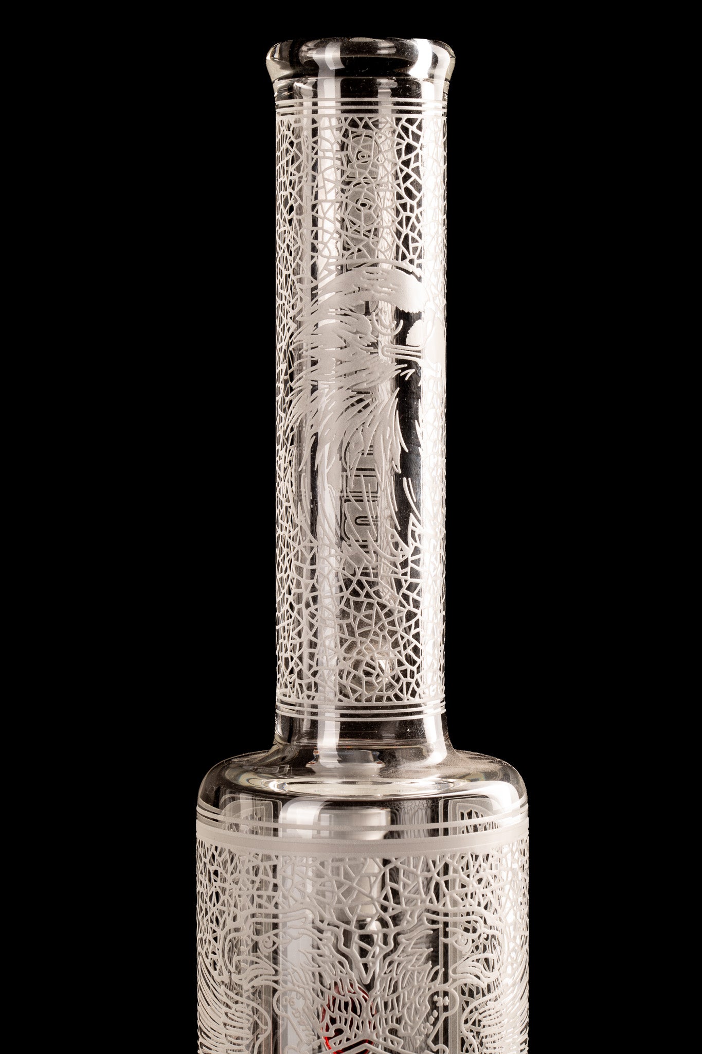 Governmint Glass - V Twin 18mm Bong W/ Dwreck Full Blast