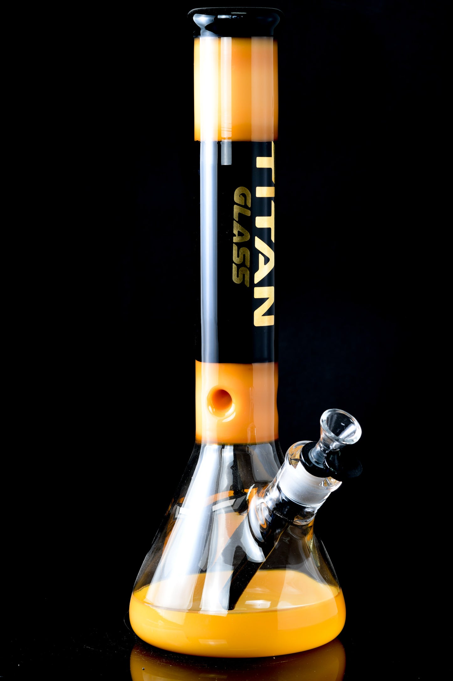 Titan - 14" 5mm Dual Coloured Neck Beaker