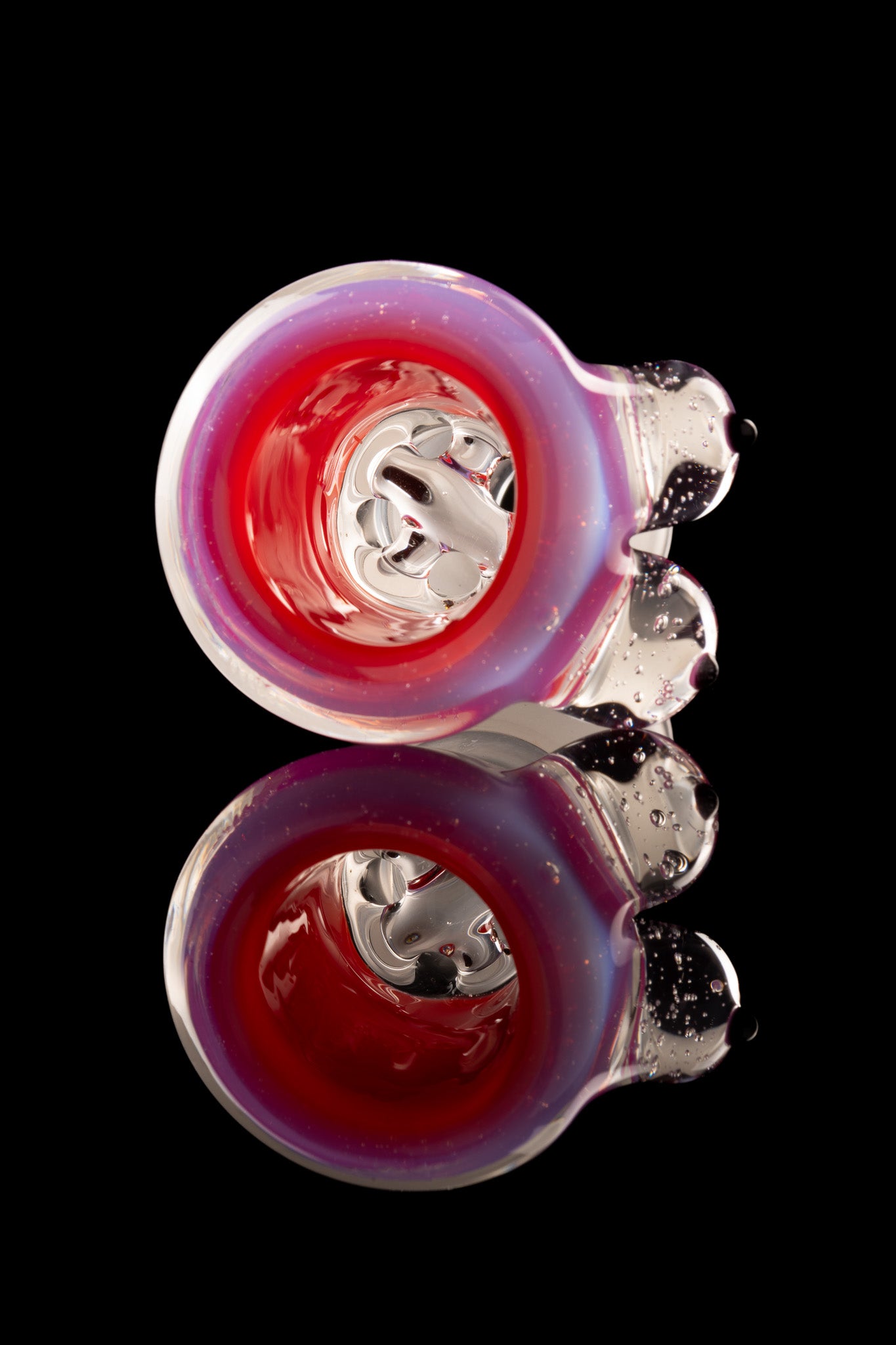 Titz Glass - 18mm 4 Hole Single Colour Titty Slide - 4