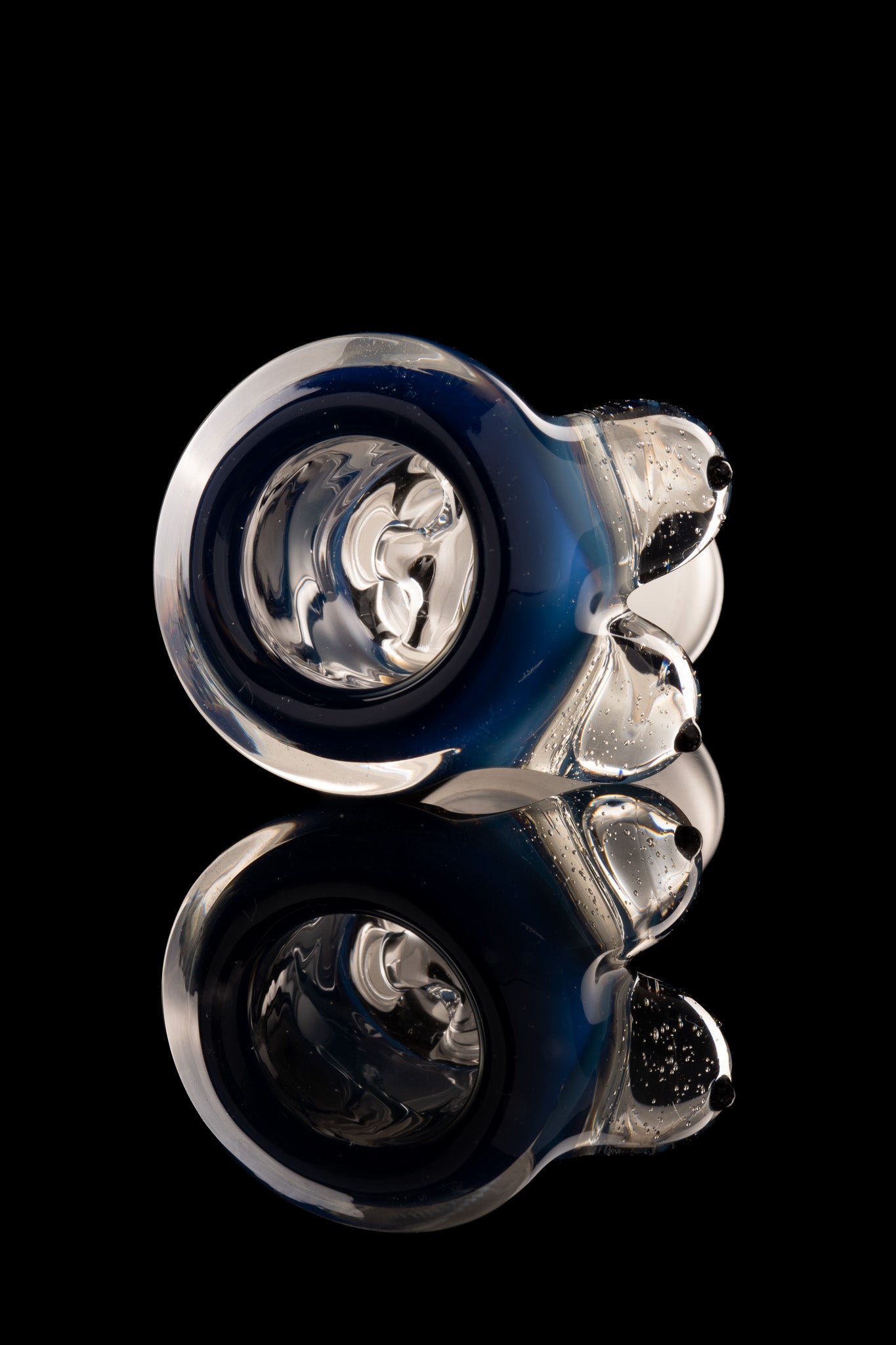 Titz Glass - 18mm 4 Hole Single Colour Titty Slide - 11