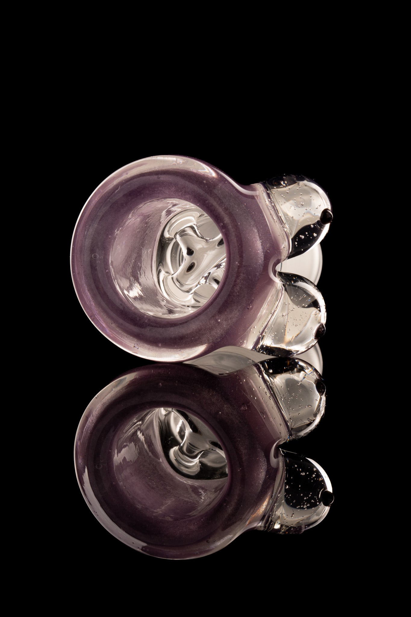 Titz Glass - 18mm 4 Hole Single Colour Titty Slide - 12