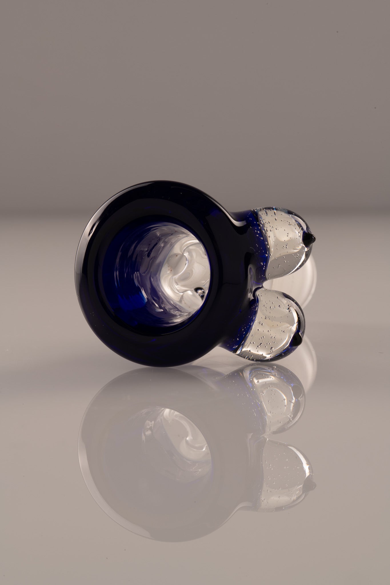 Titz Glass - 18mm 4 Hole Single Colour Titty Slide - 15