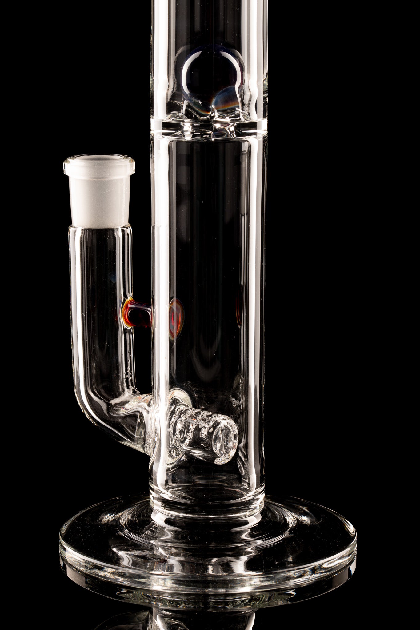 Green Belt Glass - Mini MSG 44mm Stemline - Amber Purple