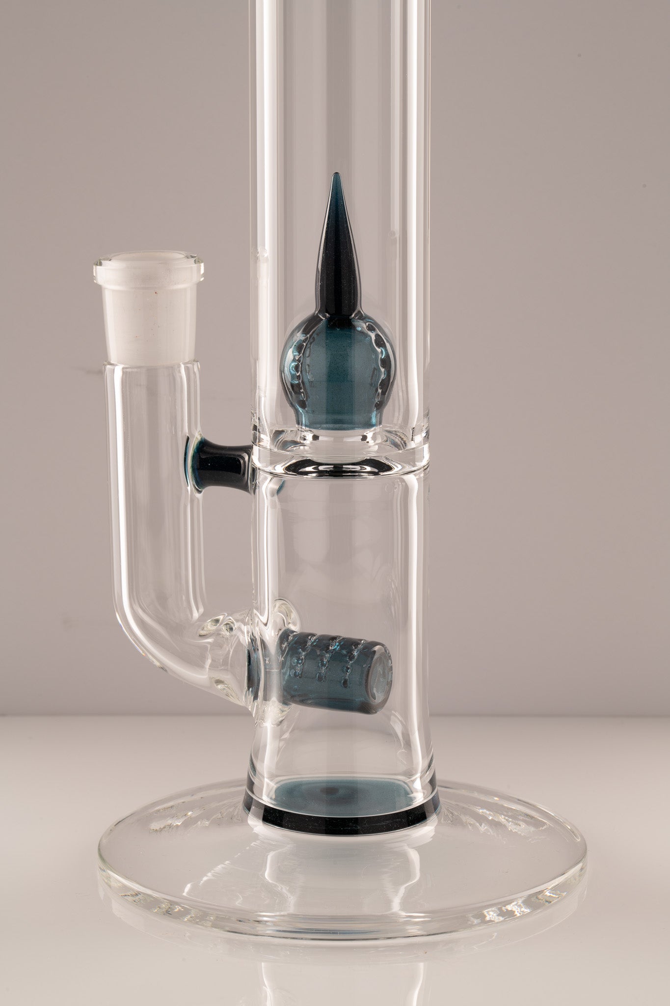 Green Belt Glass - Colour Accented Stem-Imperial - Heavy Blue Stardust