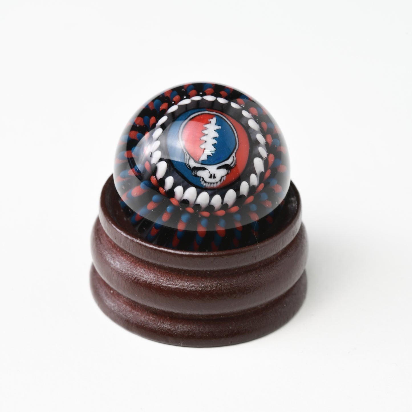 Steve H Glass - Dead Head Pinstriped Marble