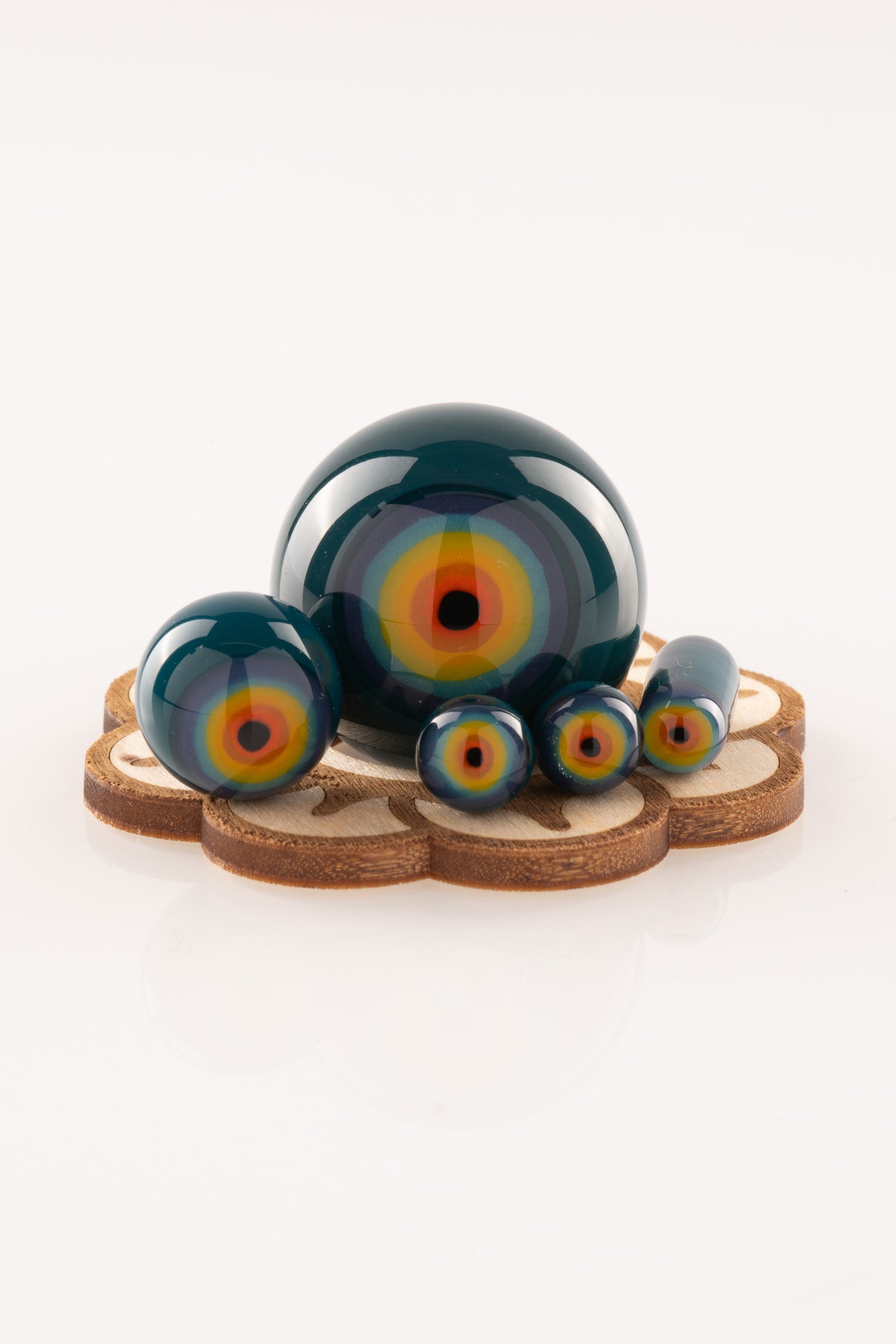 Elbo Glass - Dino Eye Slurper Set - 1