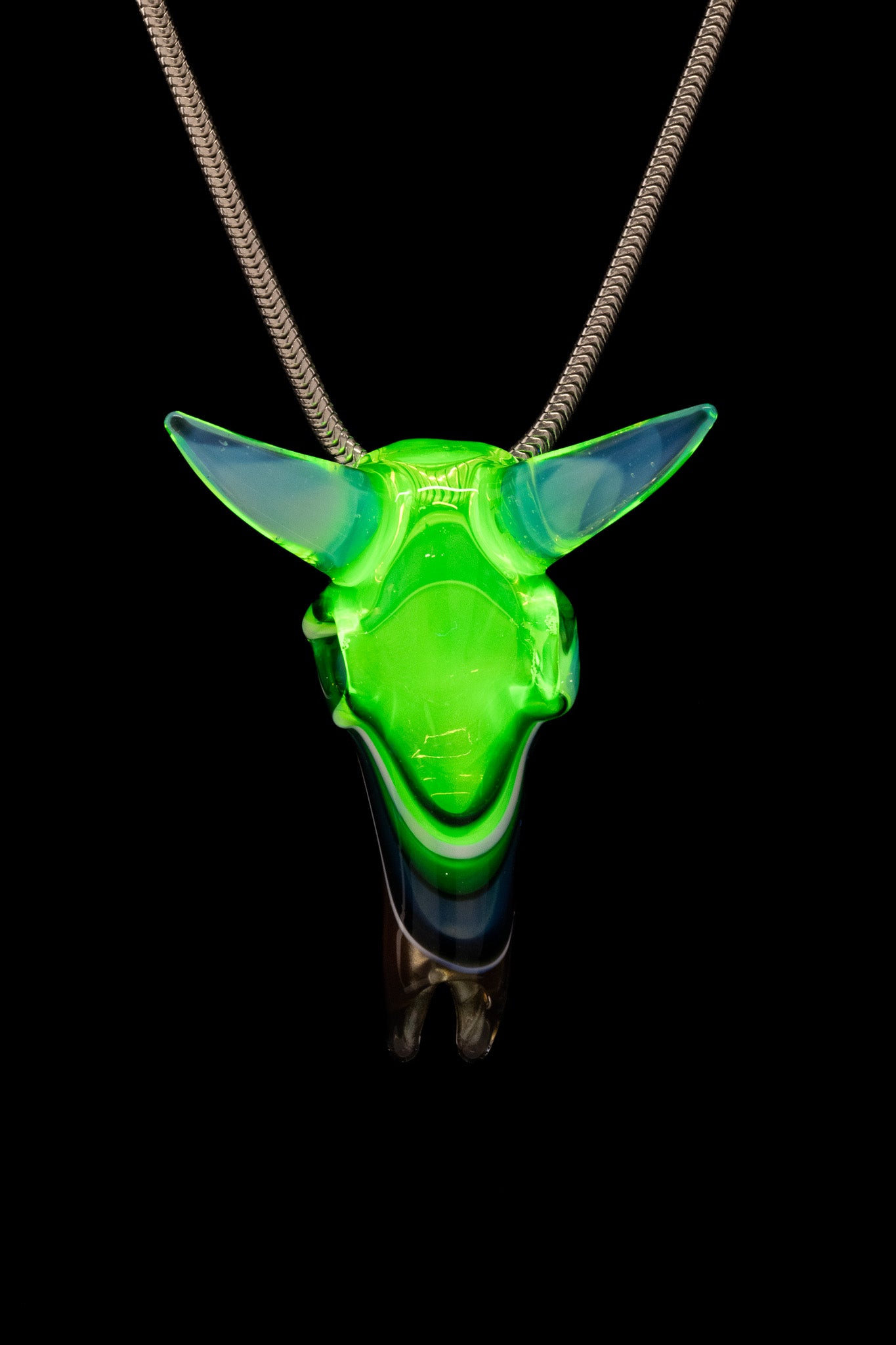 Thill Glassworks X Burtoni - Encalmo Bird Skull Collab Pendant
