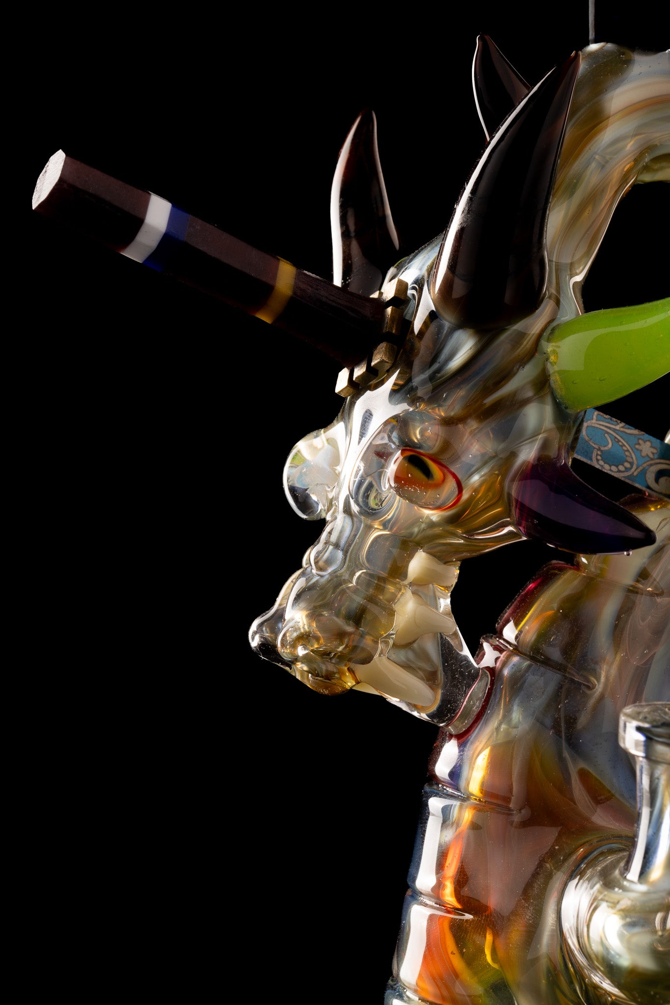 Thill Glassworks X Tony Kazy - Collab Worked Slain Dragon Rig