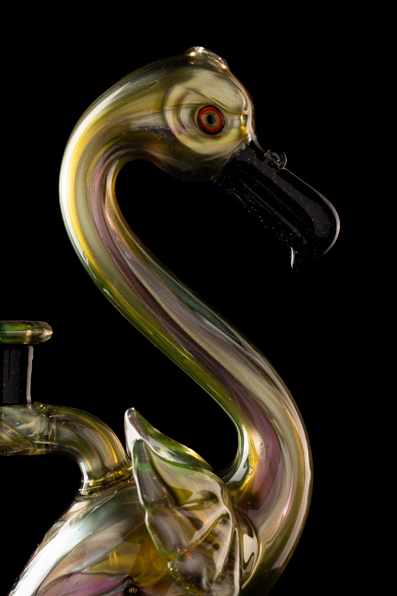 Thill Glassworks X Burtoni - Collab Worked Flamingo Rig