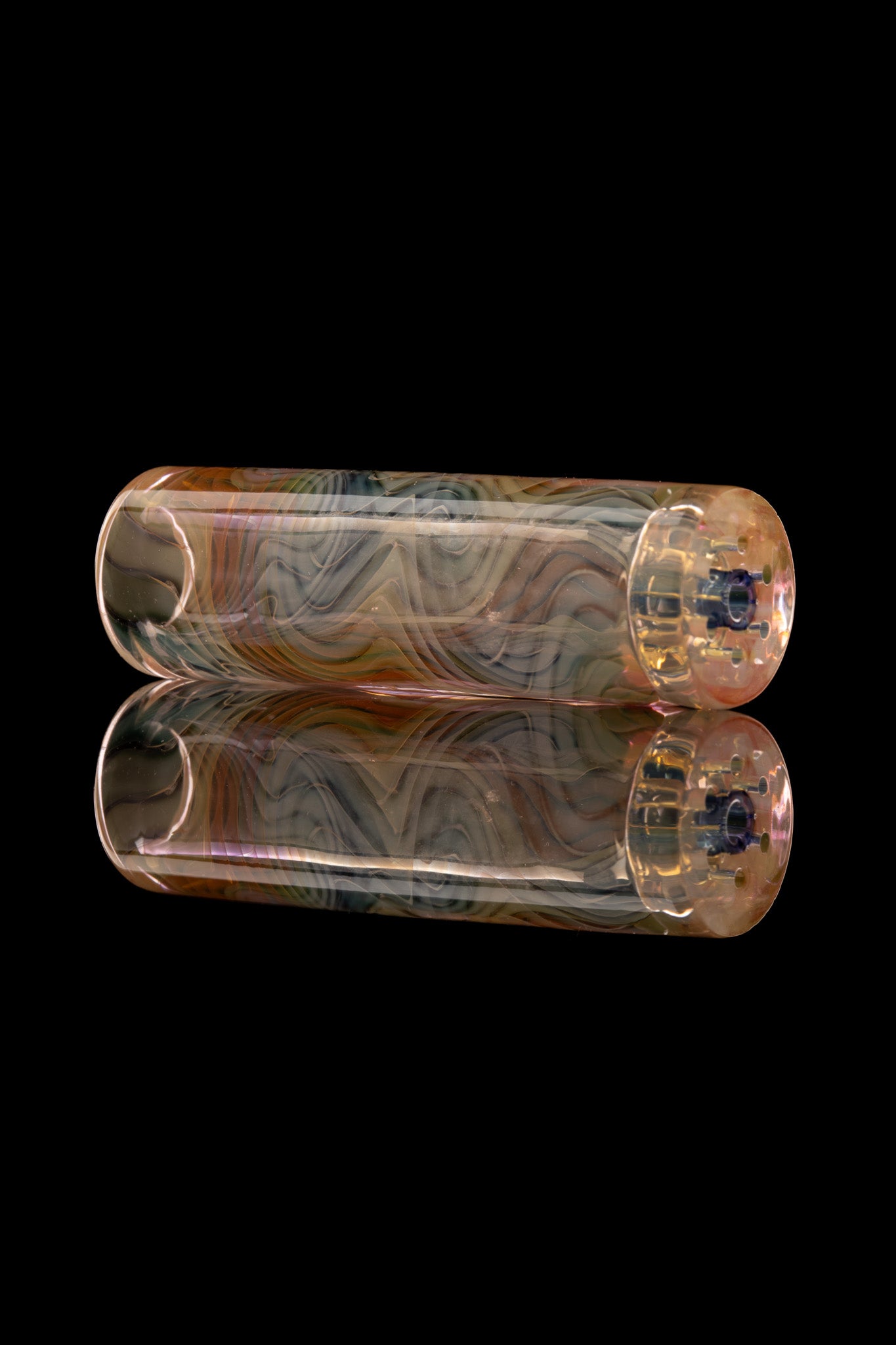 Tombstoned Glass - Fully Worked Capillary Joint Tip - 40mm x 11mm