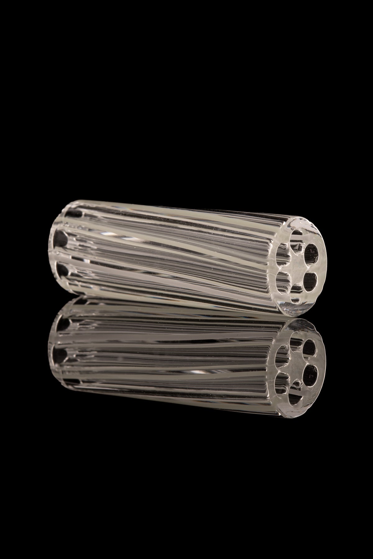 Discobox Glass - 6 Hole Joint Tip - 10mm x 30mm - White