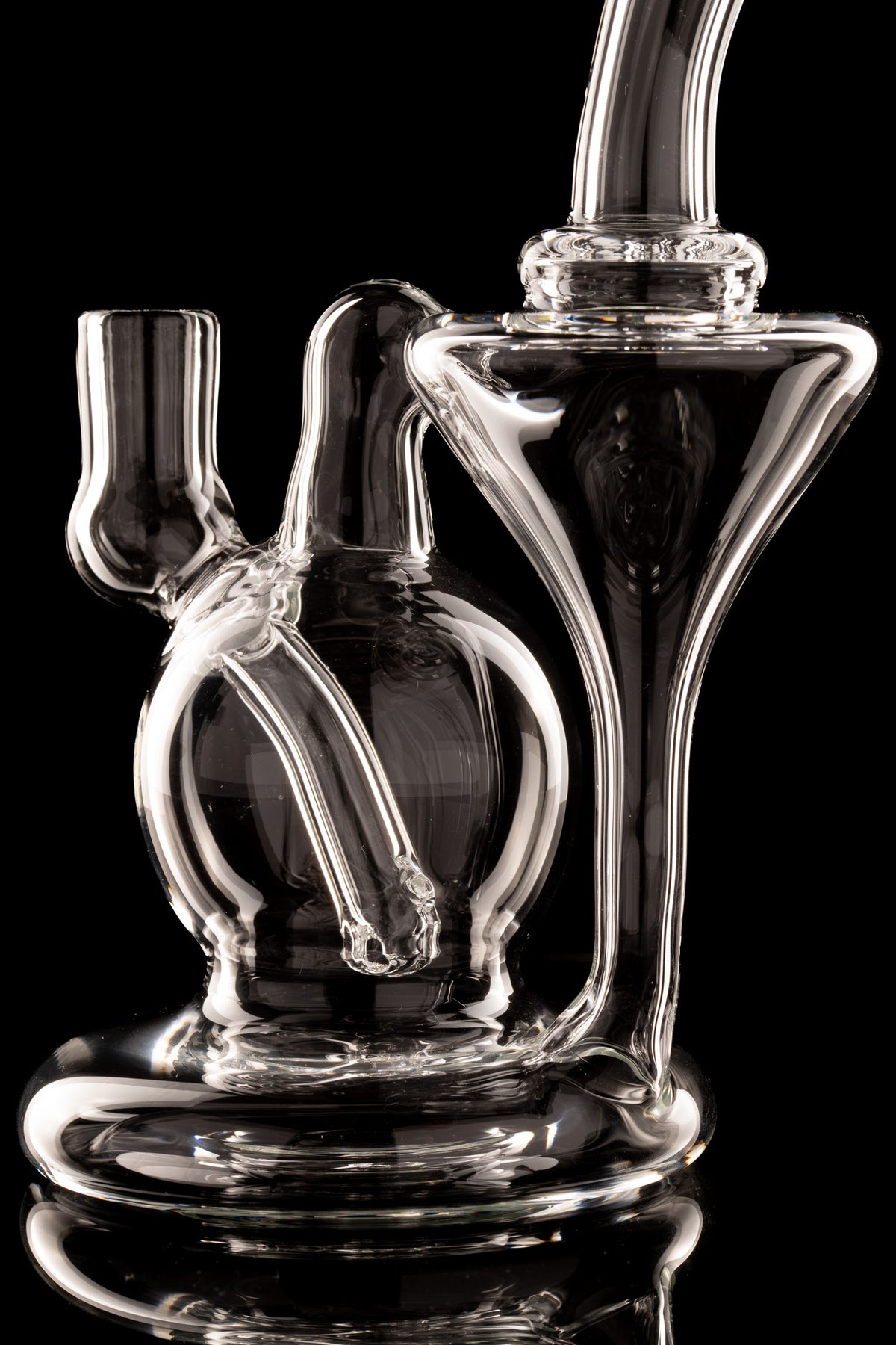 Mastah Glass - 14mm Clear Recycler