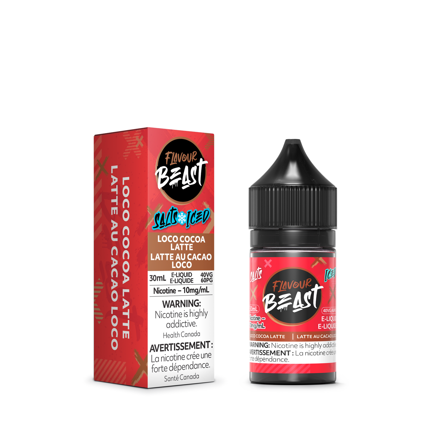 Flavour Beast E-Liquid - Loco Cocoa Latte Iced