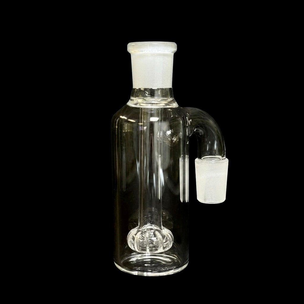 Smoke Arsenal - Clear Slitted Circ Ashcatcher 18mm 90 Degree