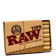 Raw - Classic Pre-Rolled Tips - 21 pk
