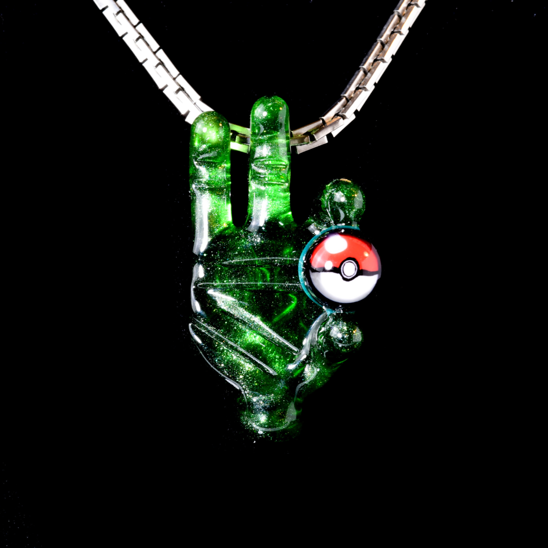Steve H Glass x Goober Gabe - Hand W/ Millie Pendant - 4
