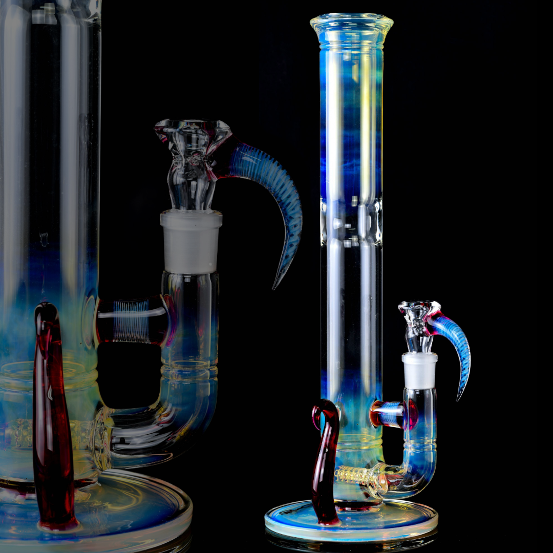 Apix Designs - 50x7mm Stemline W/ Gold Ruby Horn