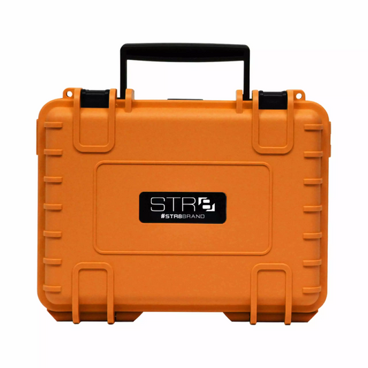 STR8 Case 10" W 2 Layer Foam Interior Orange