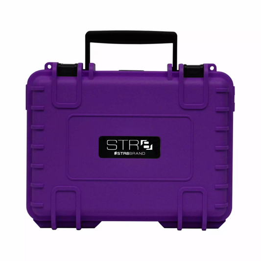 STR8 Case 10" W 2 Layer Foam Interior Purple