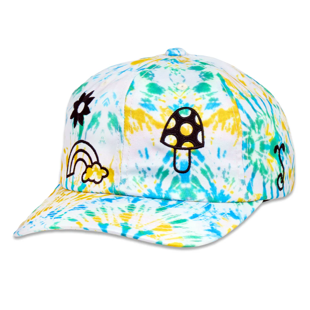Grassroots - FAB Shapes Tie Dye Dad Hat