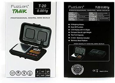 Fuzion - T-200 Tank Professional Digital Mini Scale 200g x 0.001g