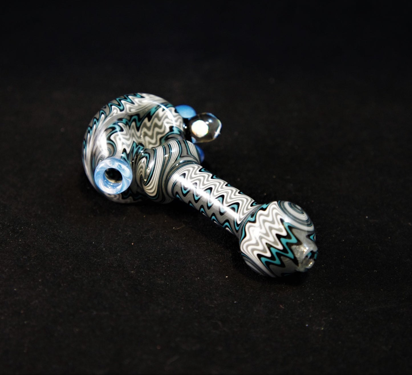 Kman Glass - Super Heady Wig Wag Hash Spoon - 3