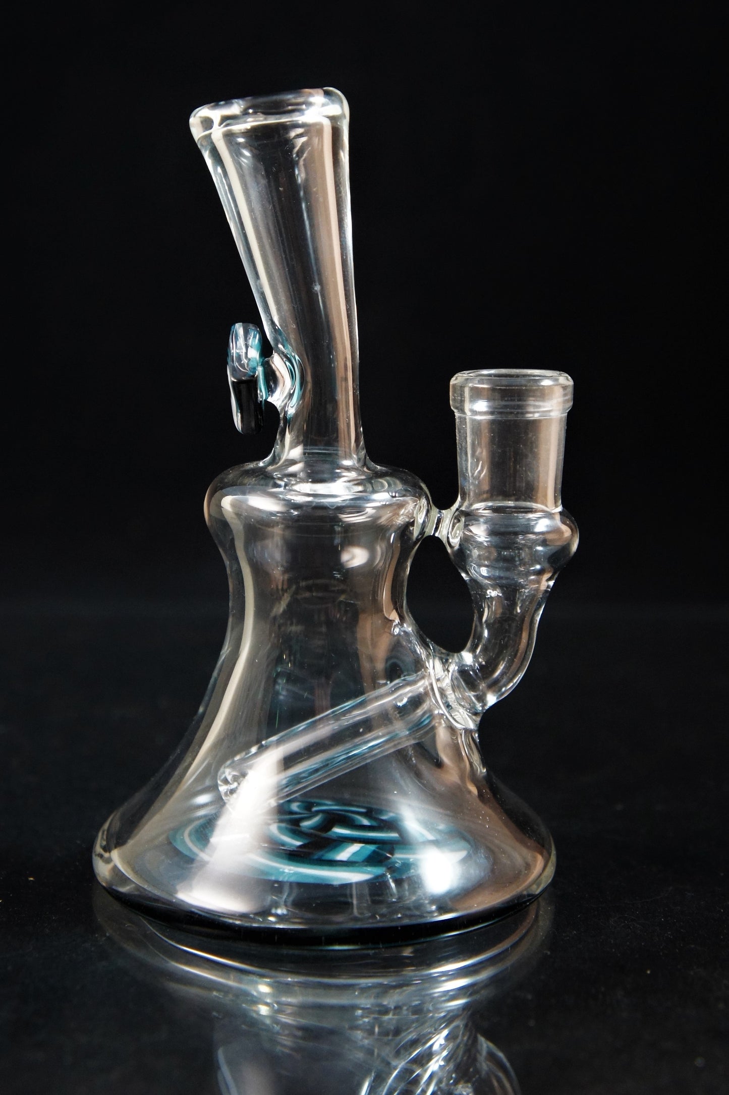 Intent Glass - Chip Stack Mini Tube 14mm 90 Degree Female - 1