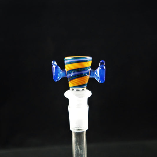 Kirill Glass - 14mm Lineworked Knock Out Slide 20