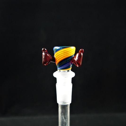 Kirill Glass - 14mm Lineworked Knock Out Slide 21