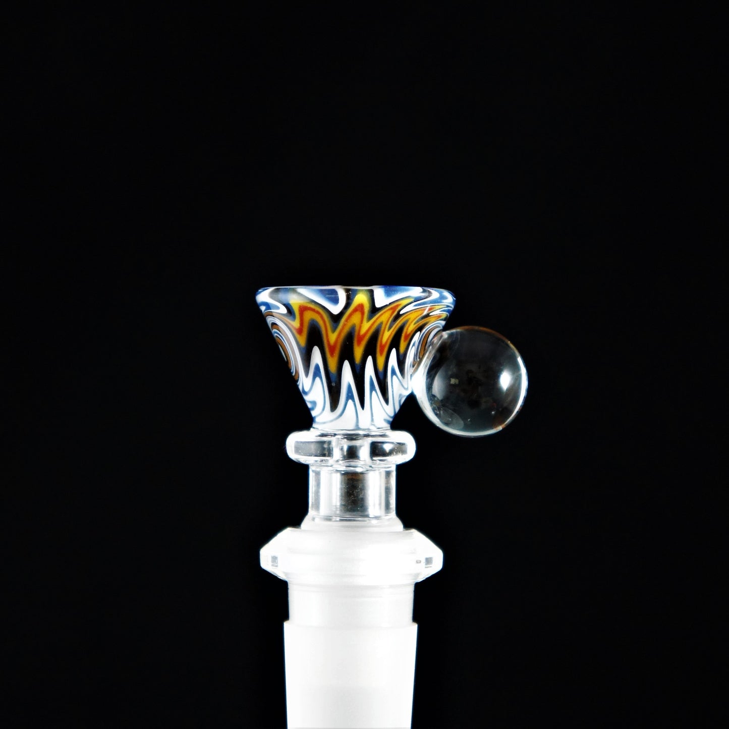 Diamond Glass - 14mm Import Wig Wag Slide