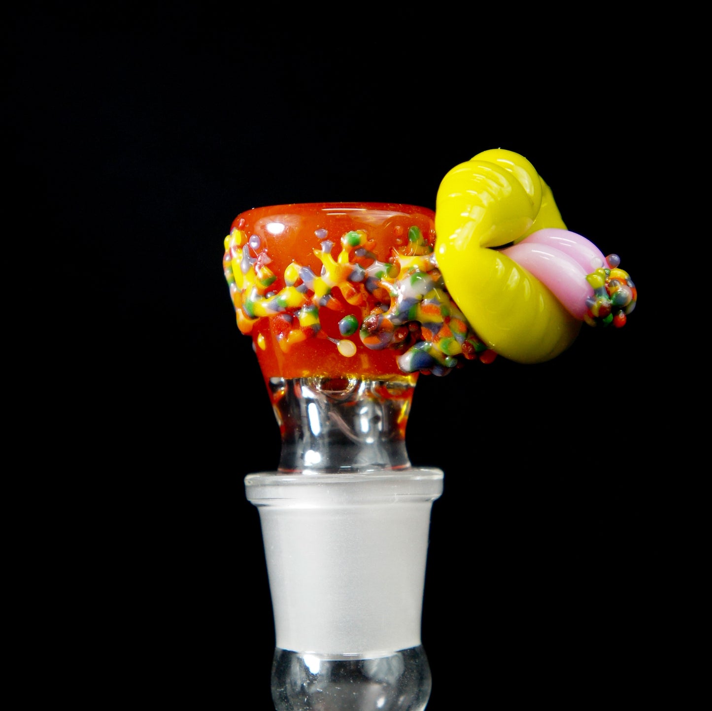 Nez Glass x Rayen - 18mm Nerds x Lips 4 Hole Slide - 2