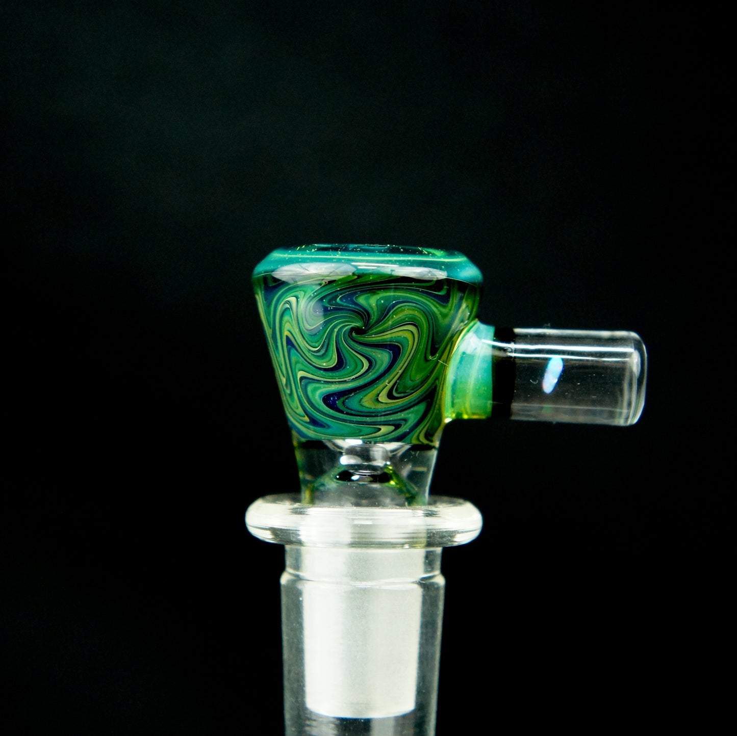 Verre Eckardt - Fumé Wag Over Galaxy Slide de 14 mm - 3