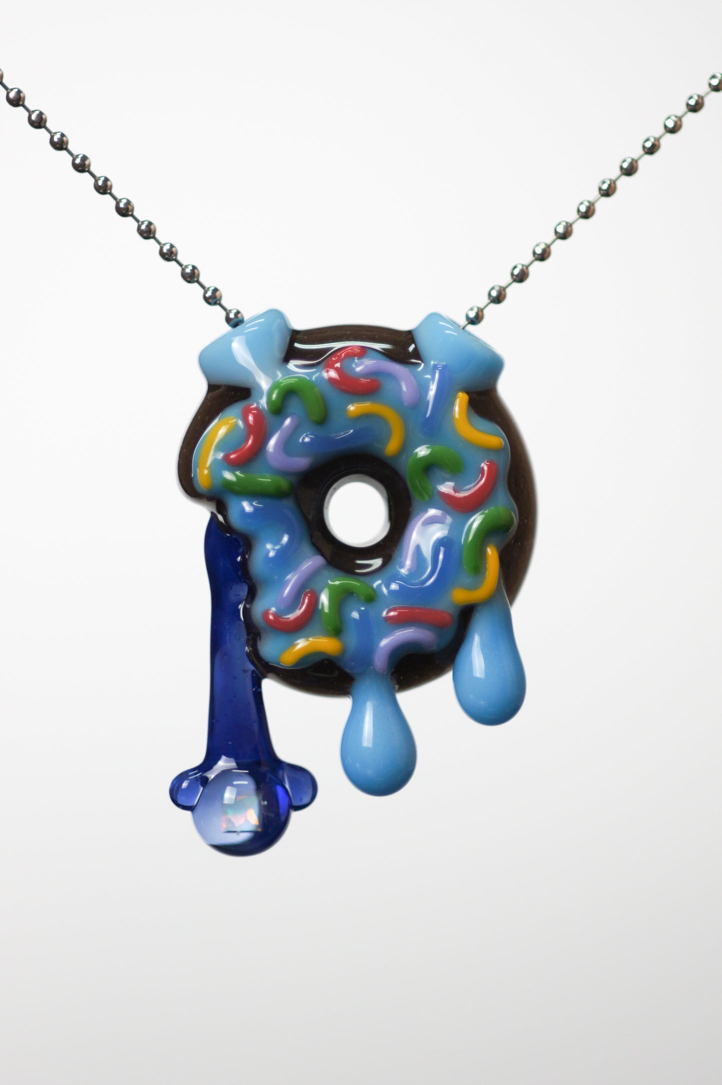 Jambear Glass - Pendentif beignet creux et capiteux - 3