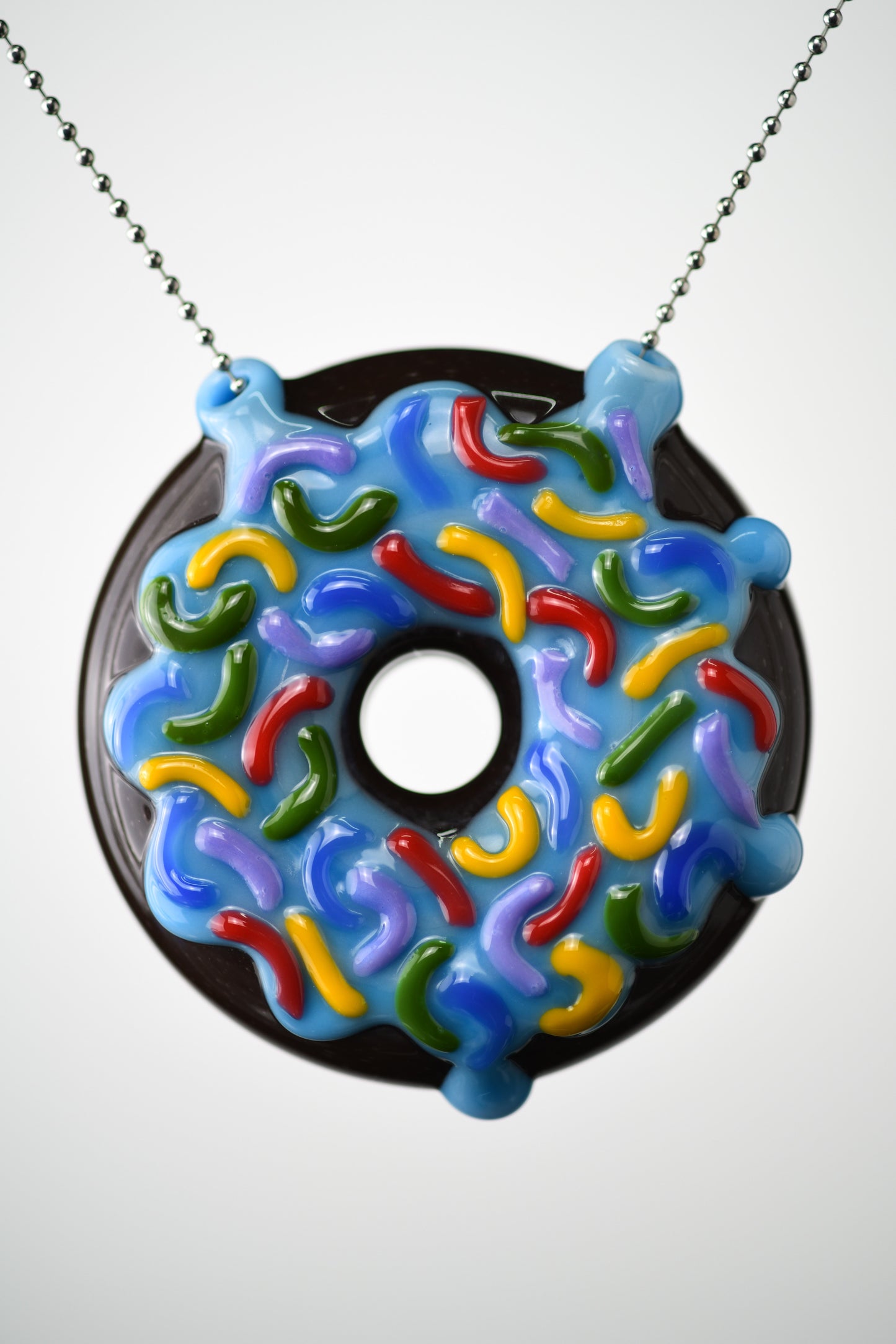 Jambear Glass - Giant Full Size Donut Medallion