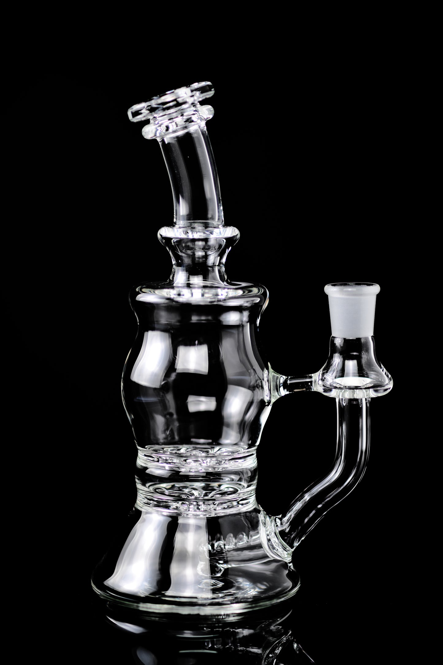 Verre ceinture verte - Plate-forme Blooper transparente - 1