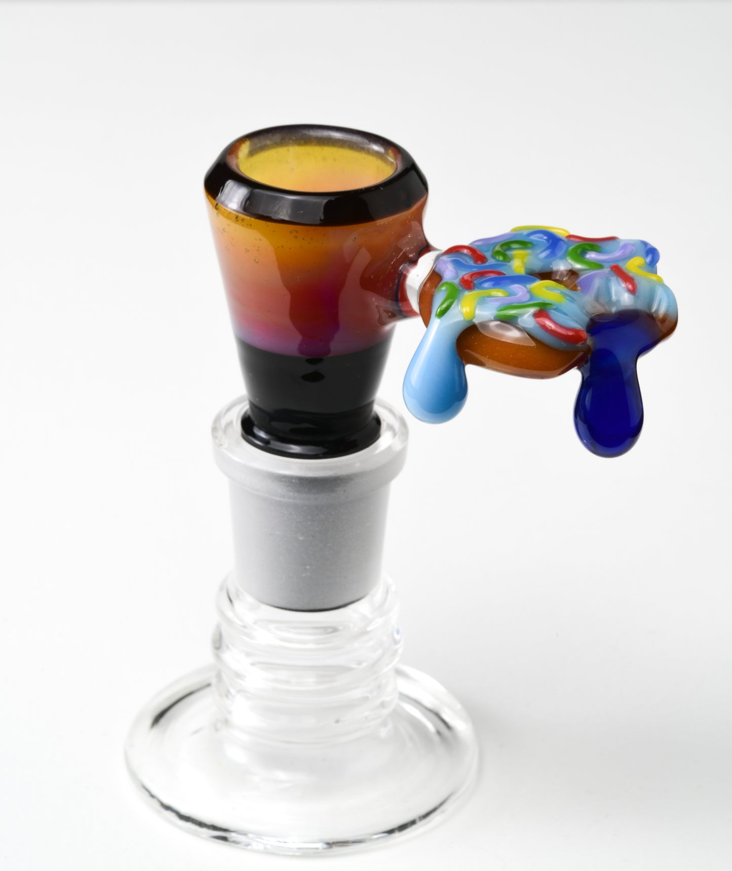 Jambear - 18mm 4 Hole heady Donut Bowl W/ Bite - 1